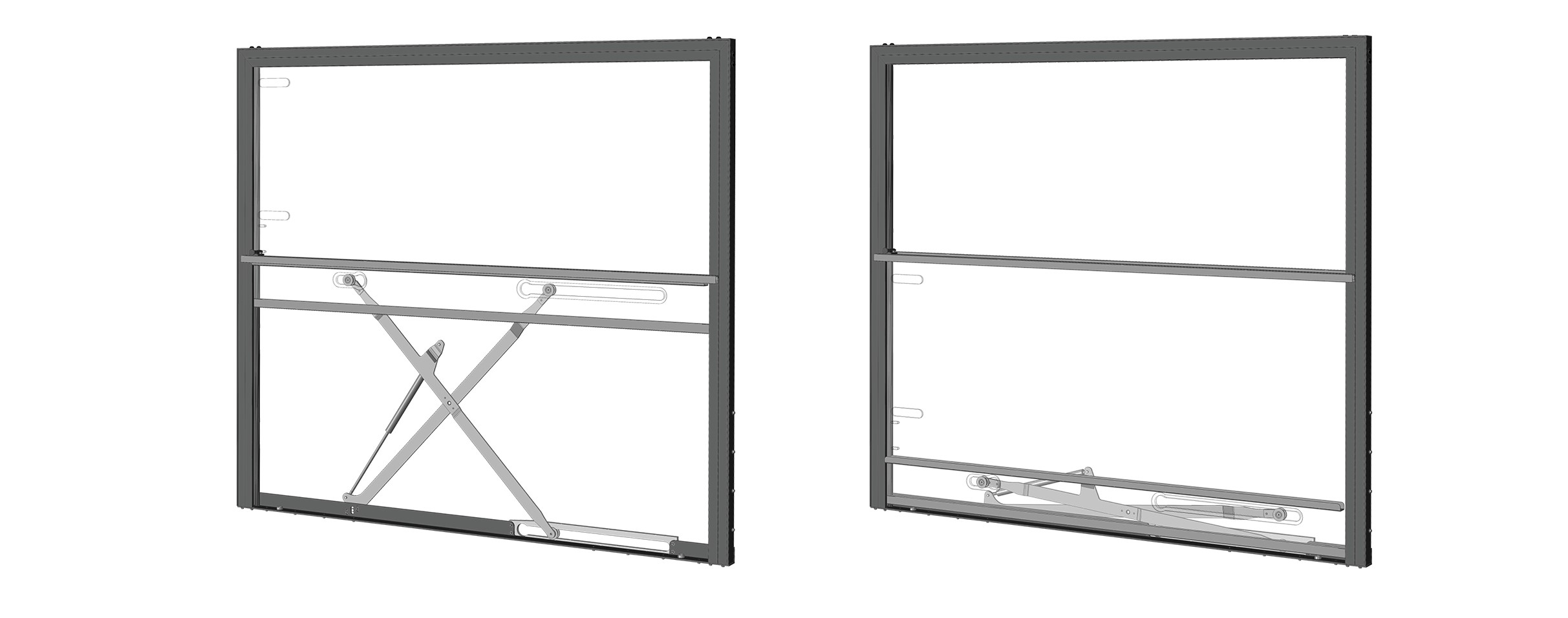 Manual sliding windows