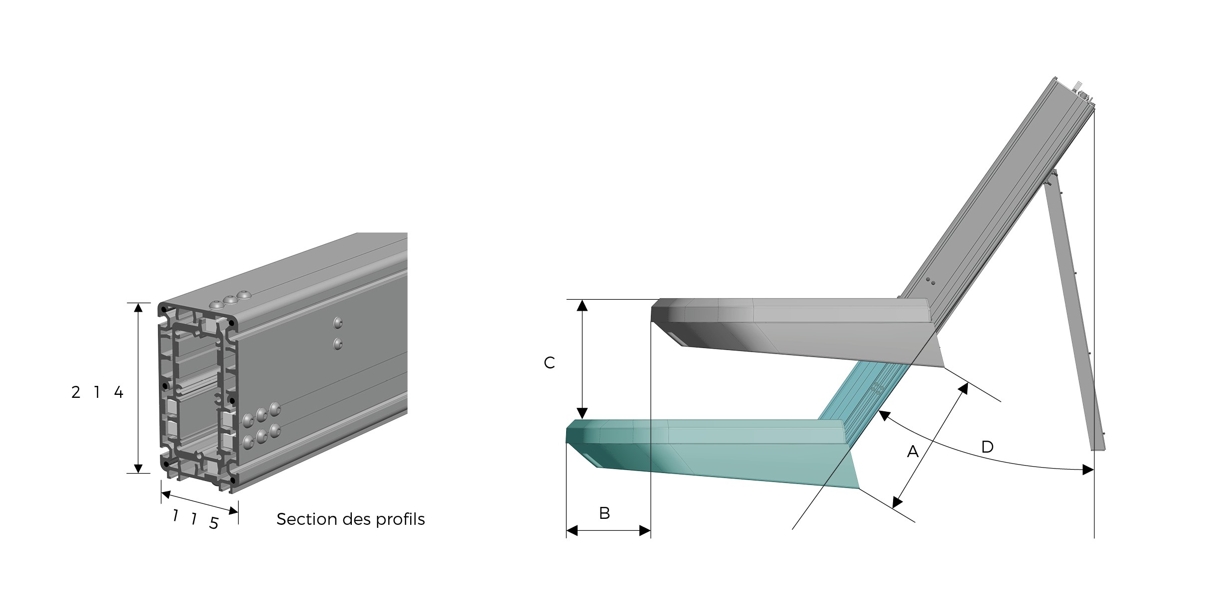 Platform-lift 2 étages