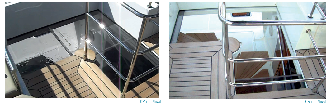 PMMA flybridge closure