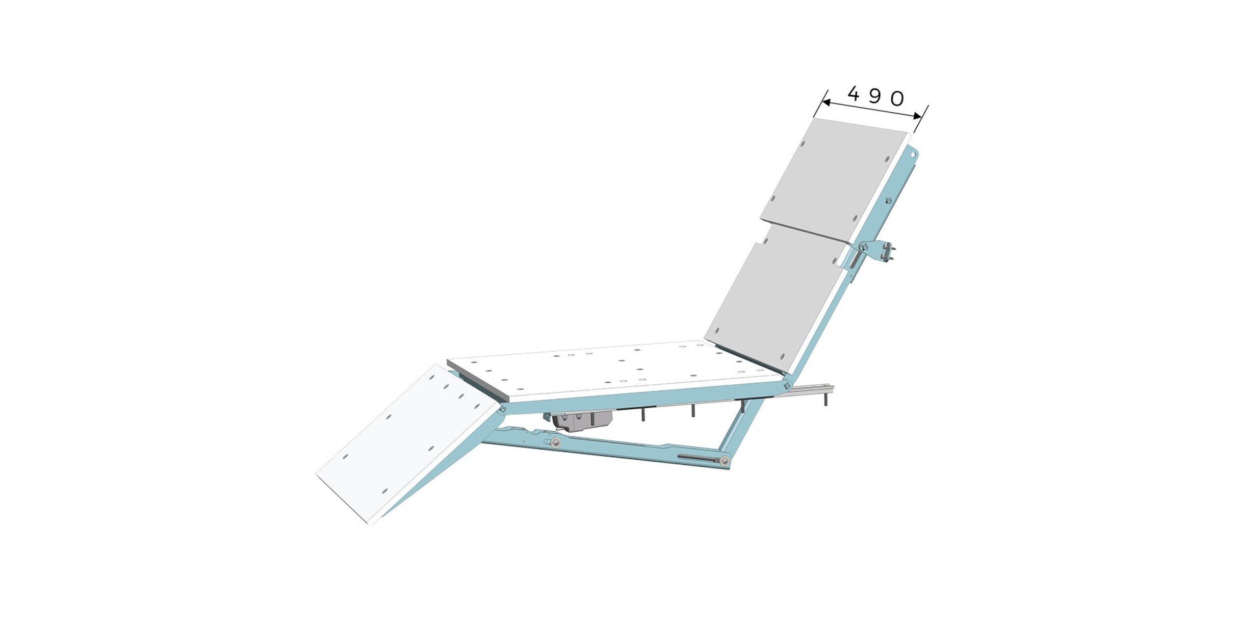 Electric deck chair